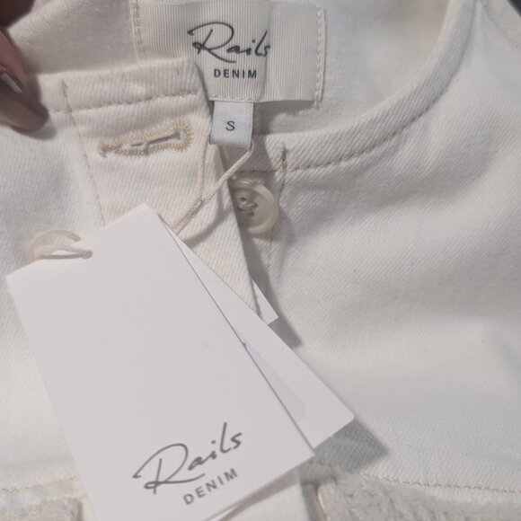 Rails | Lido Jacket Vintage Ecru Crochet - Picture 7 of 13